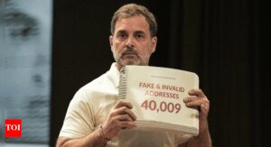 Vote ‘chori’ rate: Rahul Gandhi drops new video on how Congress investigated; finds what the knowledge displays | India Information