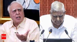 ‘Heard of lapataa women no longer of lapataa vice president’: rajya sabha mp kapil sibal on jagdeep dhankhar’s whereabouts; Calls for Solutions from Amit Shah | India information